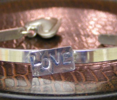 hand stamped bracelets