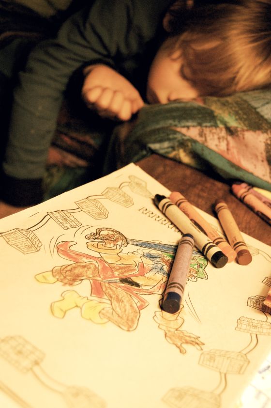 matty-sleeping-with-crayons