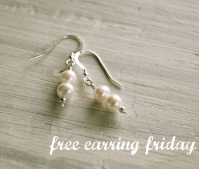 free earring friday!!