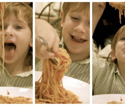 fun with spaghetti.