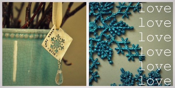 and we’re giving FIVE snowflake ornaments away!