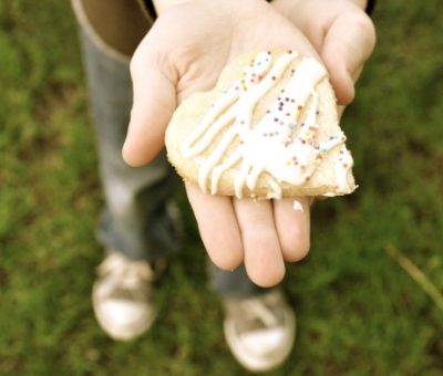 Why we LOVE baking (heart-shaped cookies!)