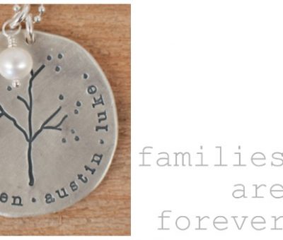 We love the new family tree necklace and we love you