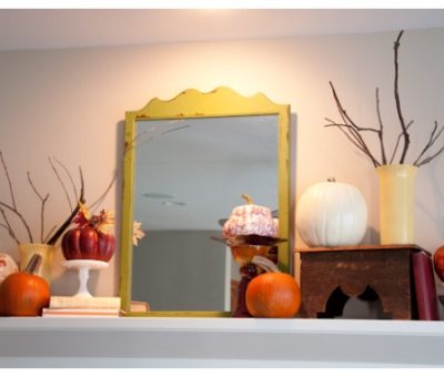 fall mantel inspiration