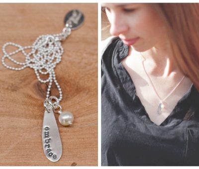 Are you choosing a new word for 2012? {necklace}