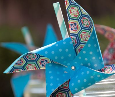 how to make pinwheel straws