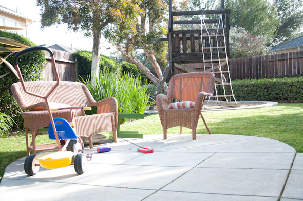 how to make your backyard ready for summer {sprucing up diy}