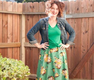 what i'm wearing {vintage florals}