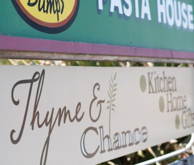 thyme and chance, los osos, CA