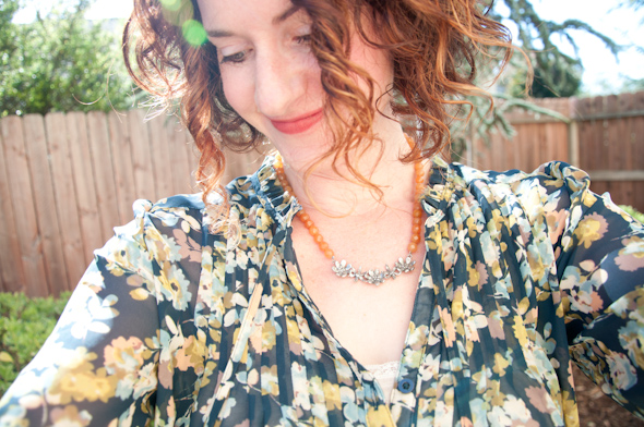 what i'm wearing {pretty florals}