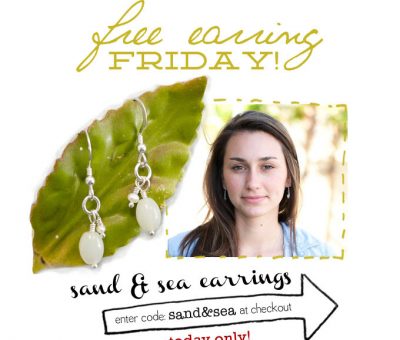 free earring friday {yay!}