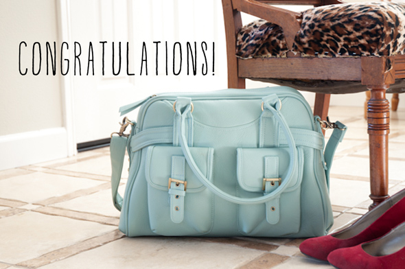 jo totes {giveaway winner!}