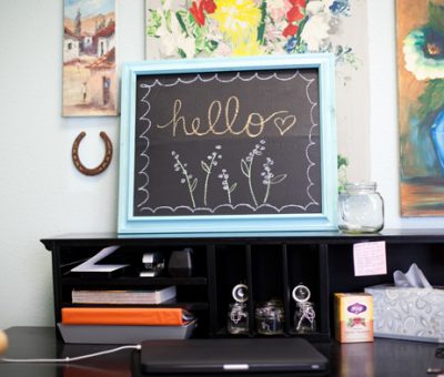 have I ever mentioned... {vintage framed chalkboards diy}