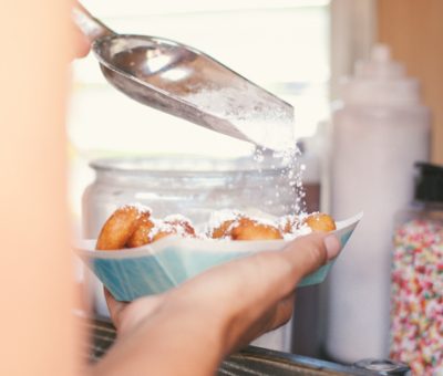 I have something SWEET to share! { mini donuts! }