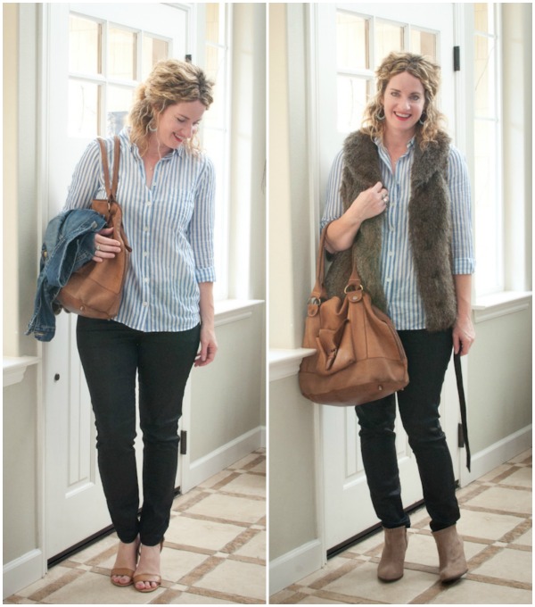 fickle fall {one outfit two ways}