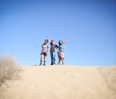 Halloween morning in California {hiking hellman trail}