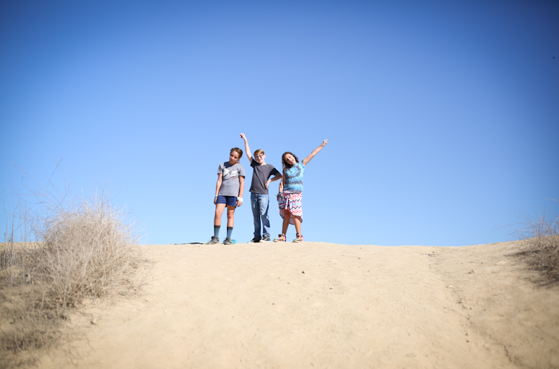 Halloween morning in California {hiking hellman trail}