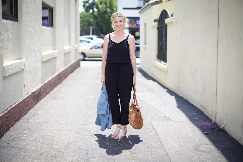 DIY short sleeve denim jacket-05