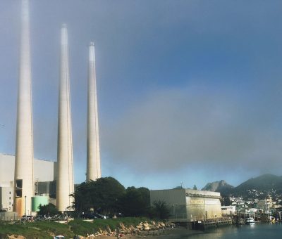 a slow day in Morro bay